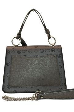 Morpelikan Kadın Zincir Askılı Körüklü Monogram El Omuz Çantası