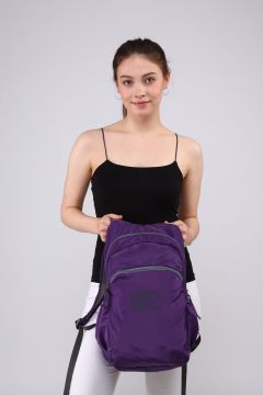 Mor Nano Kumaş Unisex Okul Spor Sırt Çantası